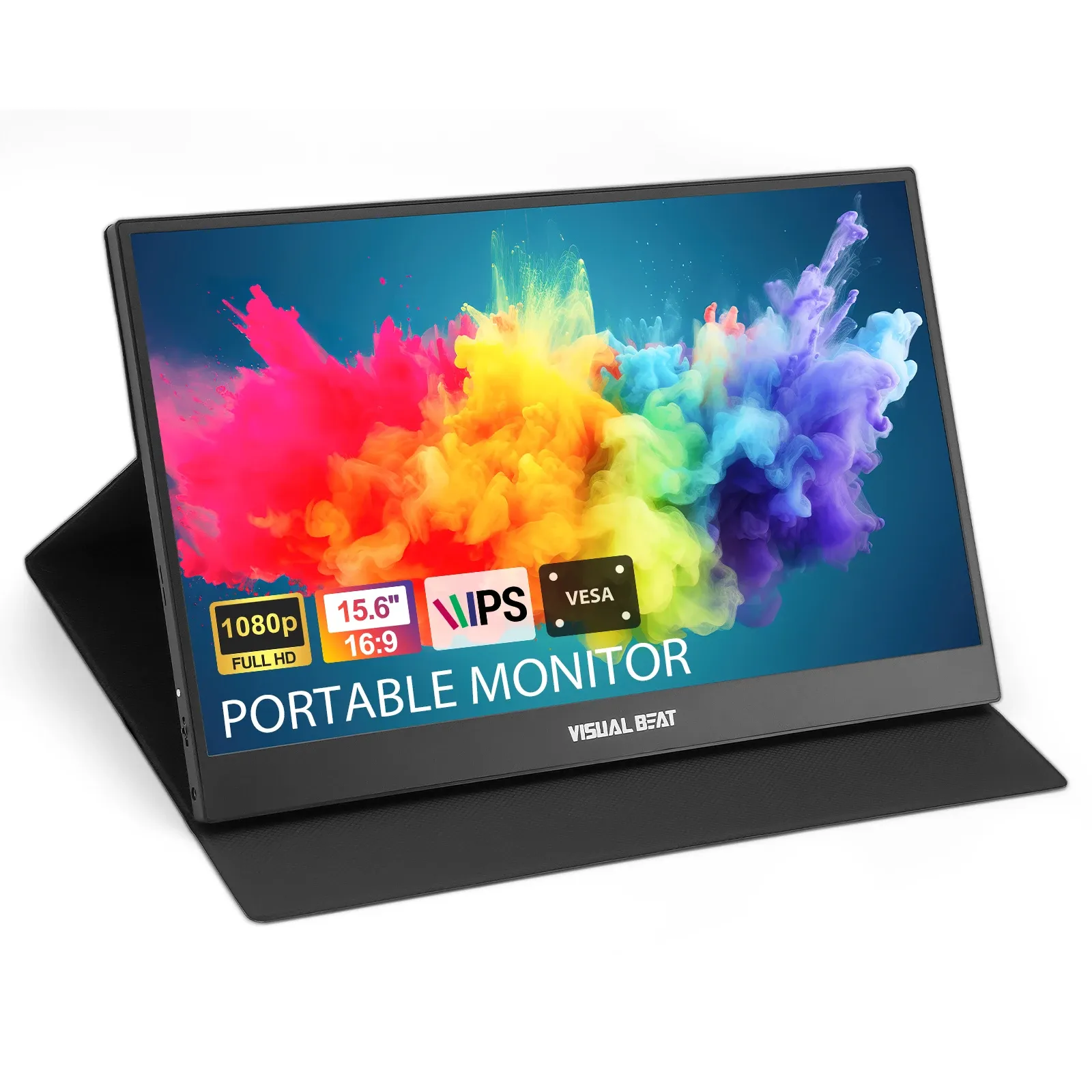 [Do Brasil/Cc Visa R$449] Monitor Porttil 15.6 Polegadas Full Hd 1080p Ips Com Type-C E Mini Hdmi Visual Beat